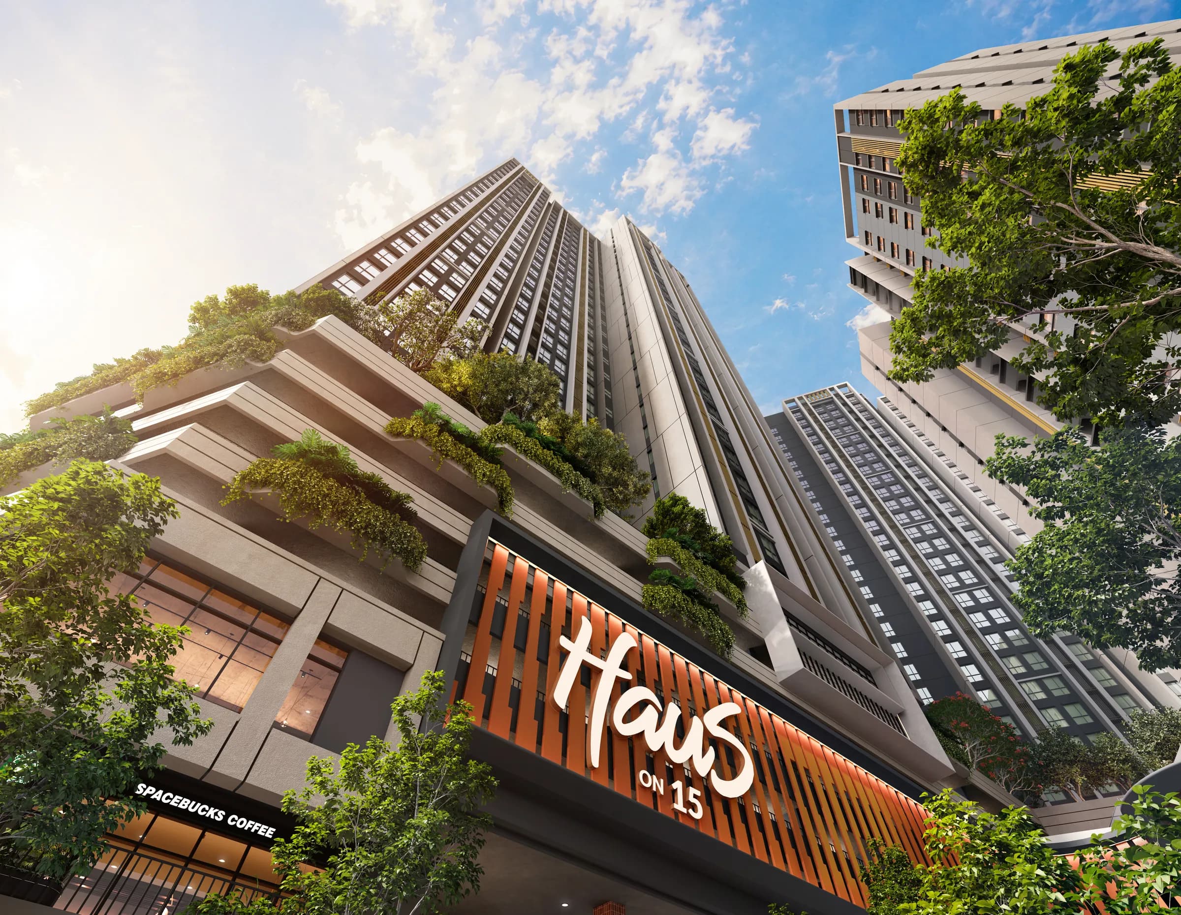 Haus on 15 — architectural artist impression